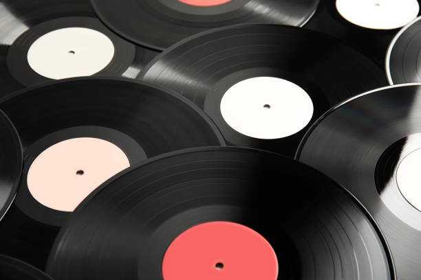istock Many different vintage vinyl records as background 1312123941