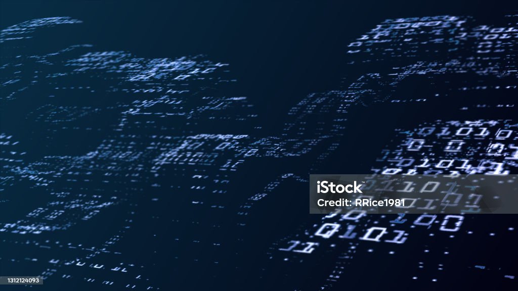 Programming Language Blue Background With White P Blue Binary Programming Image Digital Background Stock Photo - Download ...