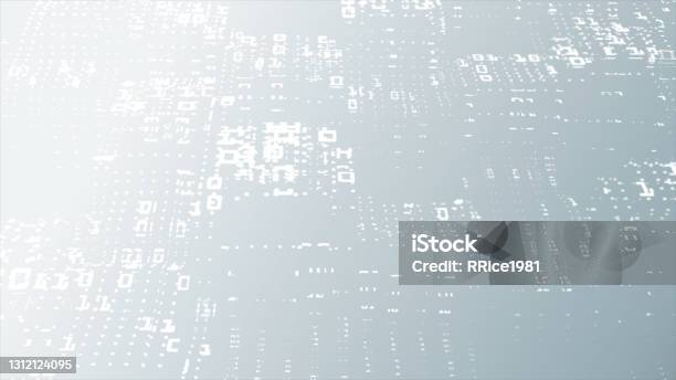 Programming Code White Connection Background Template White Binary Programming Image Digital Background Stock Photo ...