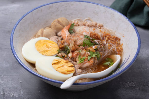 istock Tom Yum Noodles with Shrimp and Egg 1312129296