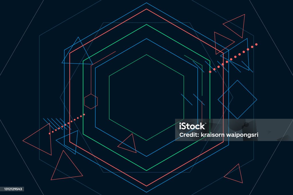 Vector Pattern Future Vector Sci Fi Hexagonal Futuristic Pattern Innovation Future Technology ...