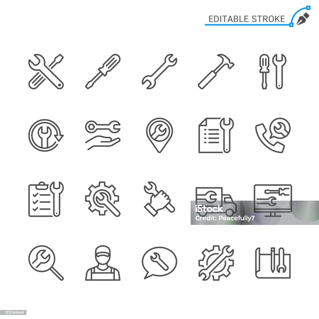Reparatie - Royalty-free Pictogram vectorkunst Reparatie - Royalty-free Pictogram vectorkunst