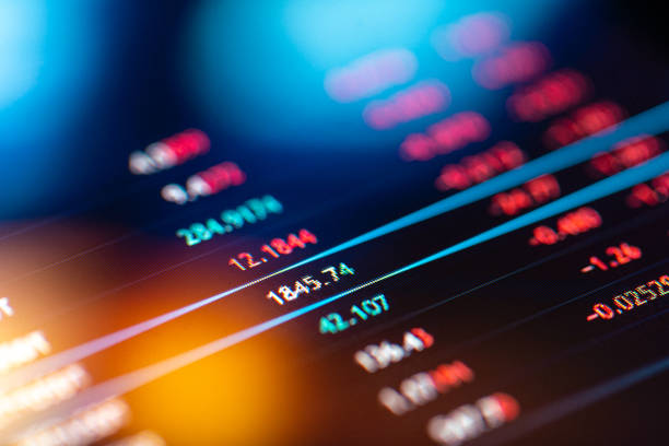 istock Stock Exchange Trading Charts Close-up 1312146132