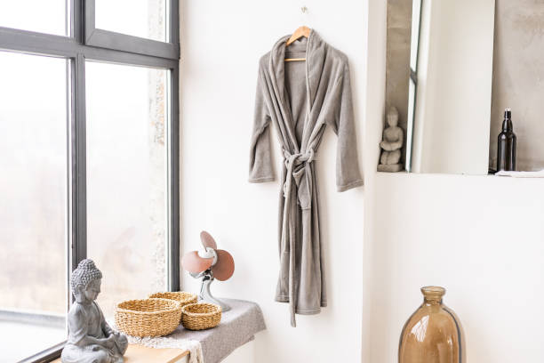 istock bathroom table, background of bathroom interior 1312147811