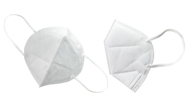 istock A white mask from a scene on a white background. 1312149115