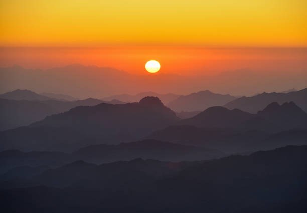 Sunrise at Mount Sinai, Egypt