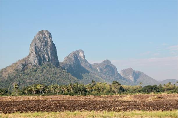 istock Chin Lae mountain on sunny day 1312162374
