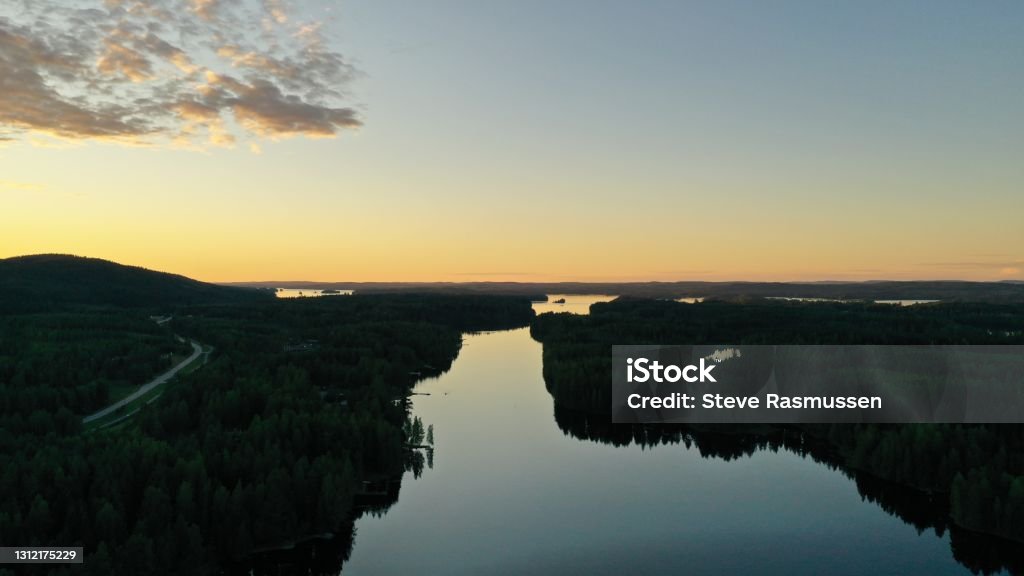 Finnish lakelands default Beauty In Nature Stock Photo