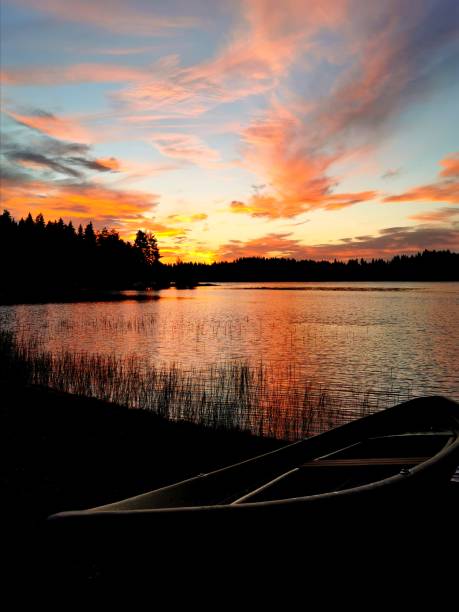 Finnish Lakelands stock photo