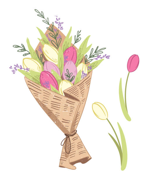 27,800+ Bouquet Wrap Stock Illustrations, Royalty-Free Vector Graphics &  Clip Art - iStock