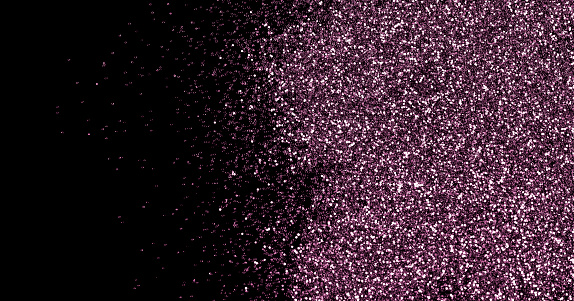 Pink glitter background.