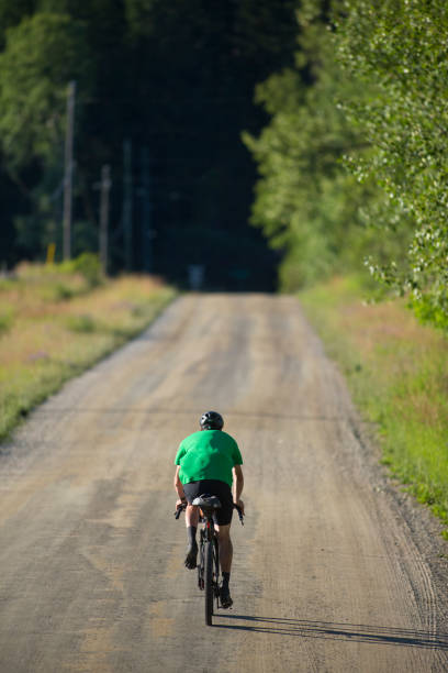 istock Gravel Road Bicycle Ride 1312193781
