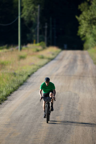 istock Gravel Road Bicycle Ride 1312193789