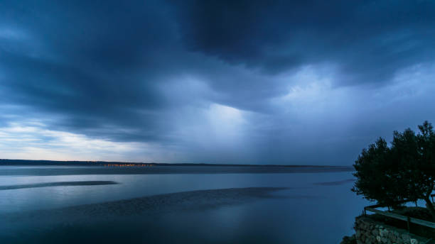 istock A dramatic ocean coast landscape with coming summer storm in croatia 1312197473