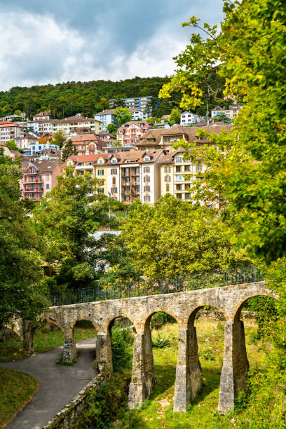 istock Fortifications of Neuchatel in Switzerland 1312205467