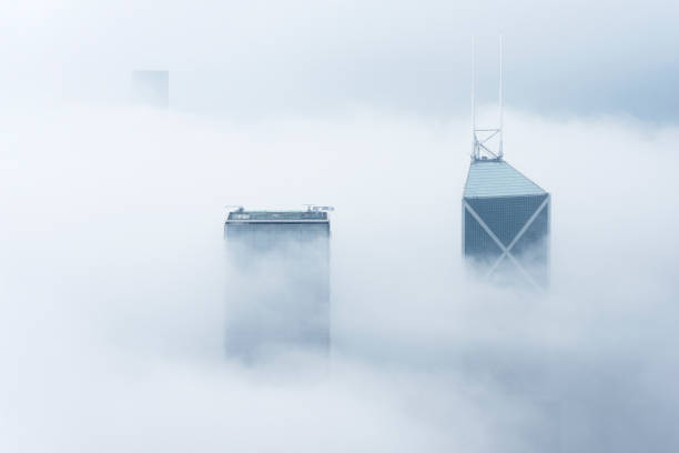 istock Foggy city 1312222998