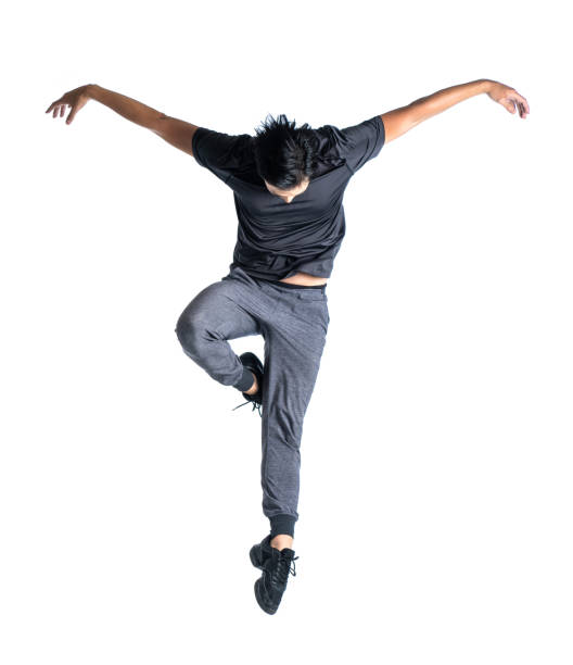 istock Japanese ballet dancer moves 1312225858