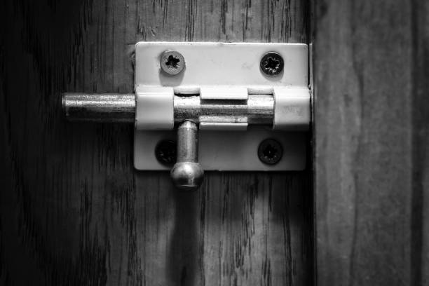 istock Latch on the door 1312228327