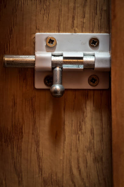 istock Latch on the door 1312228723