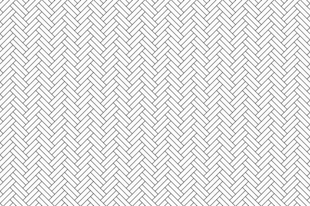 ilustraciones, imágenes clip art, dibujos animados e iconos de stock de patrón sin fisuras - chevron pattern repetition zigzag