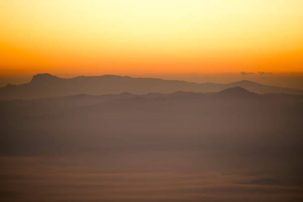 istock Ang Khang Mountains, Thailand landscape with clouds sunrise beautiful view 1312258876