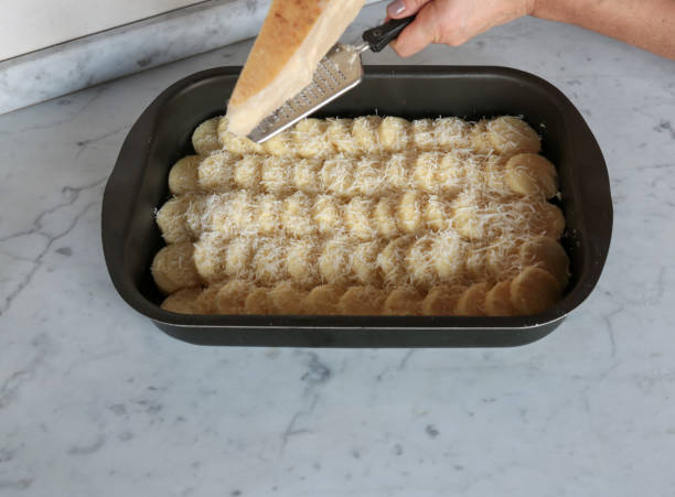 istock gnocchi alla romana in baking tin covered with parmesan 1312267935