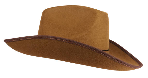 istock Adventure fedora hat isolated on white background 1312268253