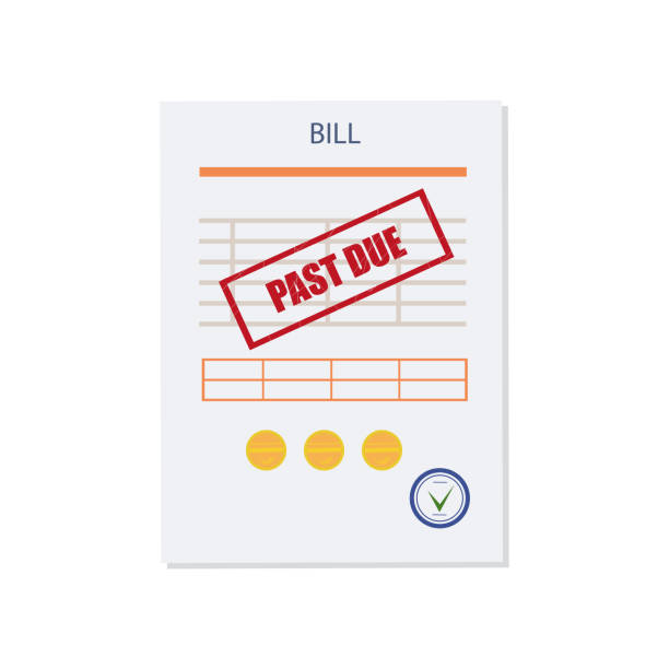 Overdue Bill Sticker 280+ Overdue Bill Icon Stock Illustrations, Royalty-Free Vector ...