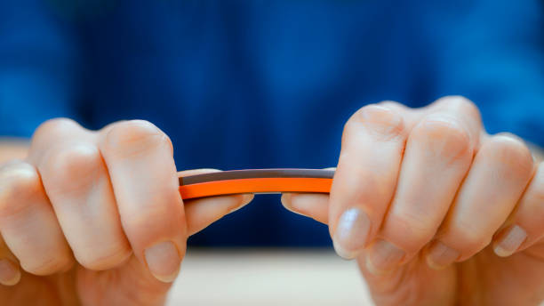 istock Female hands breaking pencil 1312271343