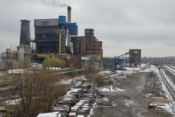 istock heavy industry coking plant. Bytom 1312275096