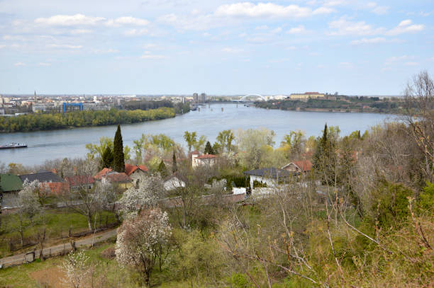 istock landscape by the Danube river in bright spring day, Petrovaradin, Serbia 1312280976