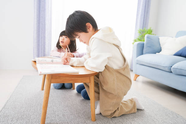 istock Children studying in their rooms 1312287021