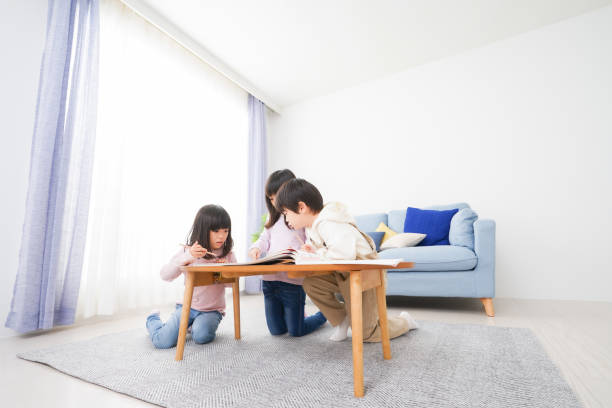 istock Children studying in their rooms 1312287044