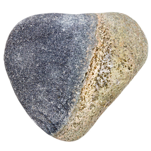Close up rock in shape of heart