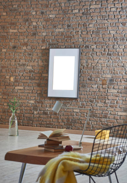 istock modern home interior young room design style with raw brick wall and plant 1312294178