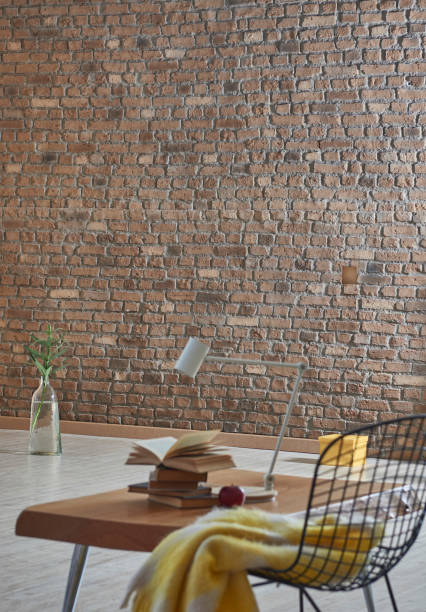 istock modern home interior young room design style with raw brick wall and plant 1312294235