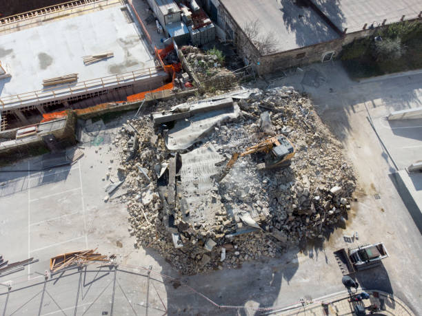 istock aerial view of a construction site 1312294478