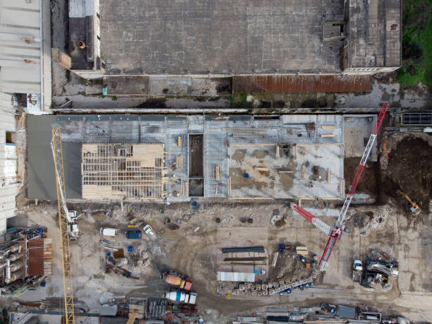 istock aerial view of a construction site 1312294903