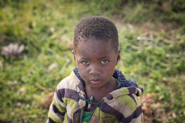 istock Small African child with big eyes 1312299767