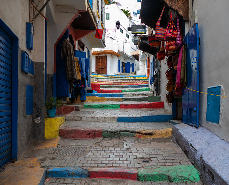 Street scene in Morocco