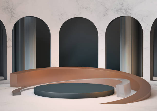 istock 3d Rendering Clean product pedestal 1312310458