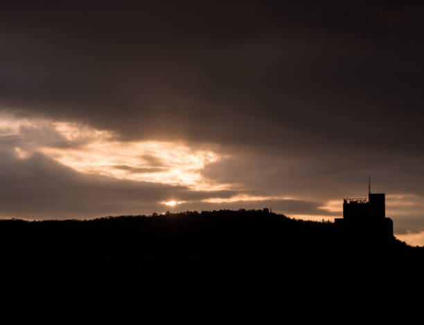 istock Over the roofs in Jena while sunset 1312313283