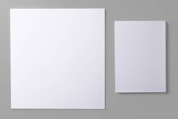 istock Business mock up cards with copy space on grey 1312320203