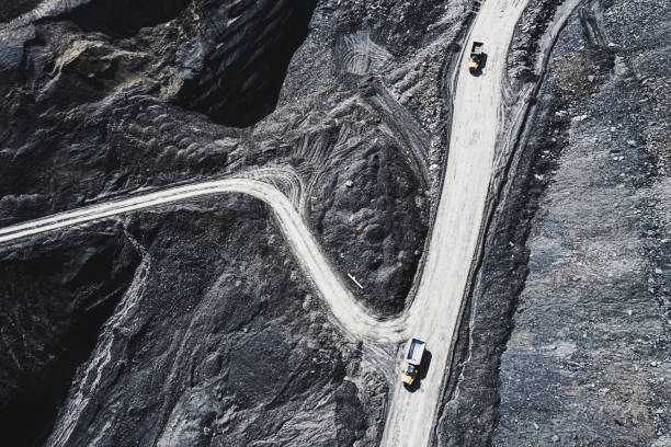 istock Aerial View Of Coal Mine 1312326742