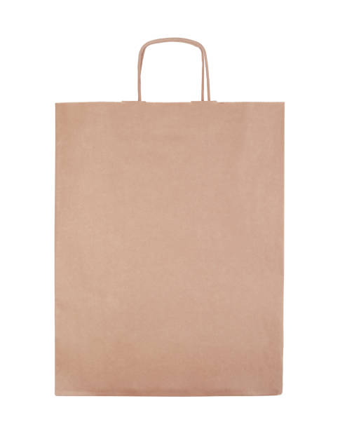 istock Paper shopping bag isolated. 1312336994