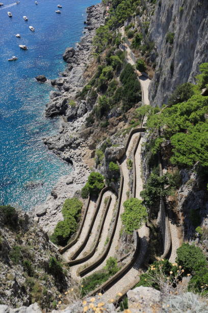 istock The serpentine path called Krupp street in Capri 1312341731