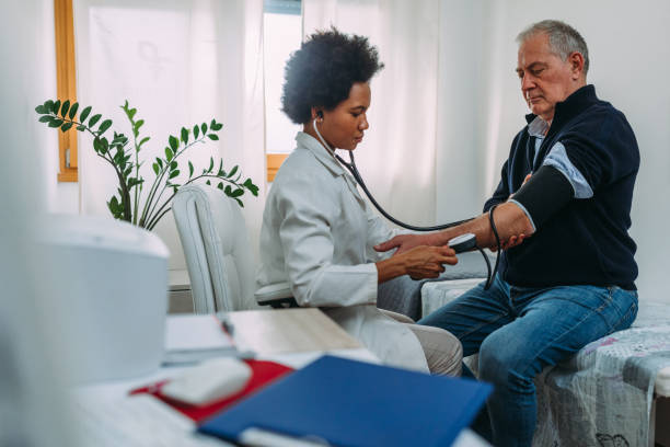istock Doctor and patient during examination in office 1312345969