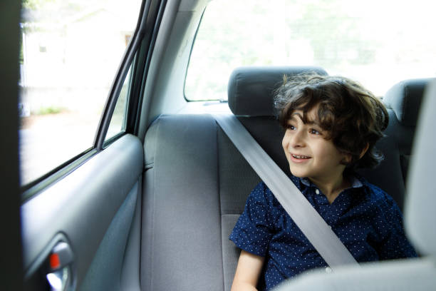istock Little Boy in Car 1312351741
