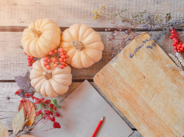 istock Autumn background, Thanksgiving food, top view, flat lay. 1312352679