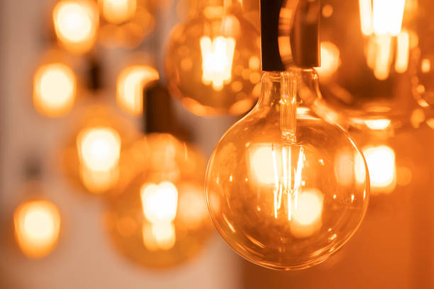 istock Vintage electric lamps 1312357937